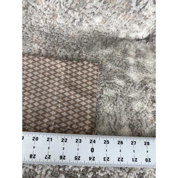 Andrienne Vittadini Size 6 Geometric Ankle Straight Leg Pull On Pants Brown - Picture 5 of 9